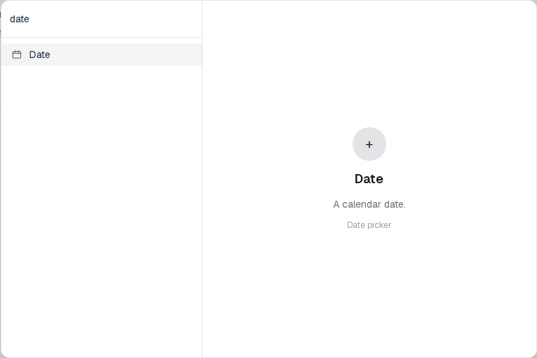 Insert menu open on Date in the Questions group.